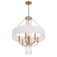 Barcelona 6 Light Pendant w/Shade