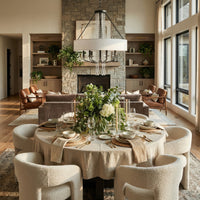 Barcelona 6 Light Pendant w/Shade