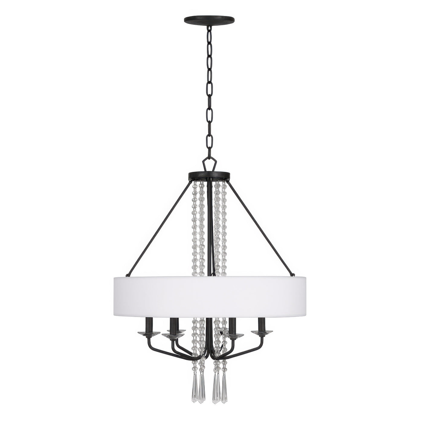 Barcelona 6 Light Pendant w/Shade