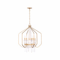Barcelona 7 Light Crystal Pendant
