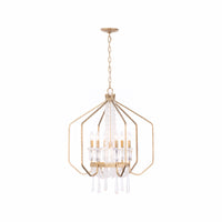 Barcelona 7 Light Crystal Pendant