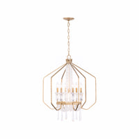 Barcelona 7 Light Crystal Pendant