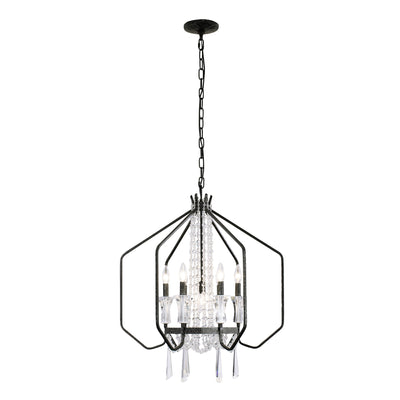 Barcelona 7 Light Crystal Pendant