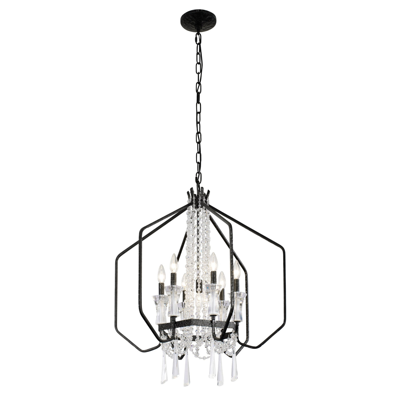 Barcelona 7 Light Crystal Pendant