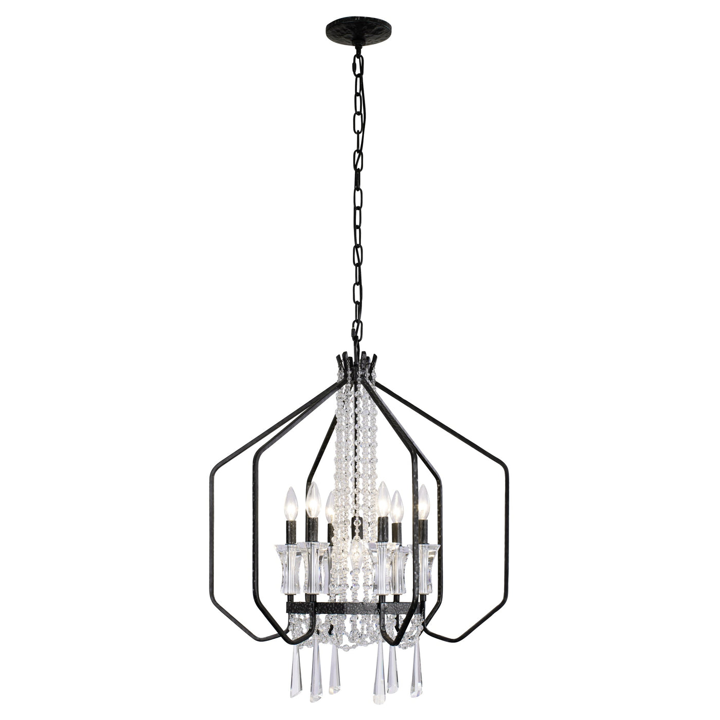 Barcelona 7 Light Crystal Pendant