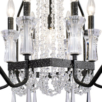 Barcelona 7 Light Crystal Pendant