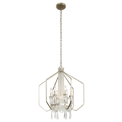 Barcelona 7 Light Crystal Pendant