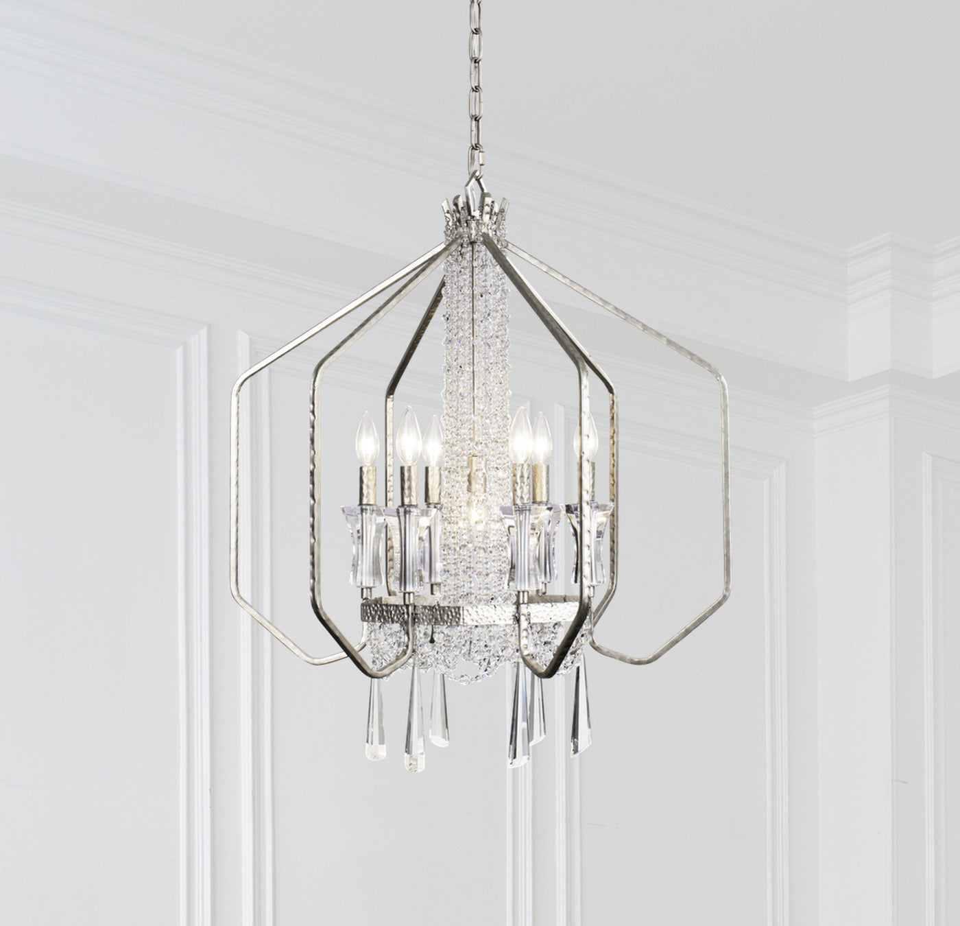 Barcelona 4 Light Crystal Pendant