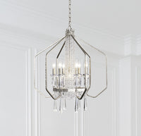 Barcelona 4 Light Crystal Pendant