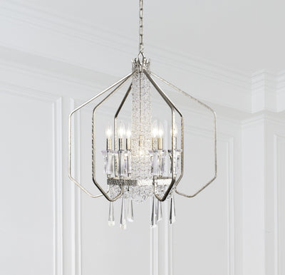 Barcelona 4 Light Crystal Pendant