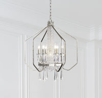 Barcelona 4 Light Crystal Pendant