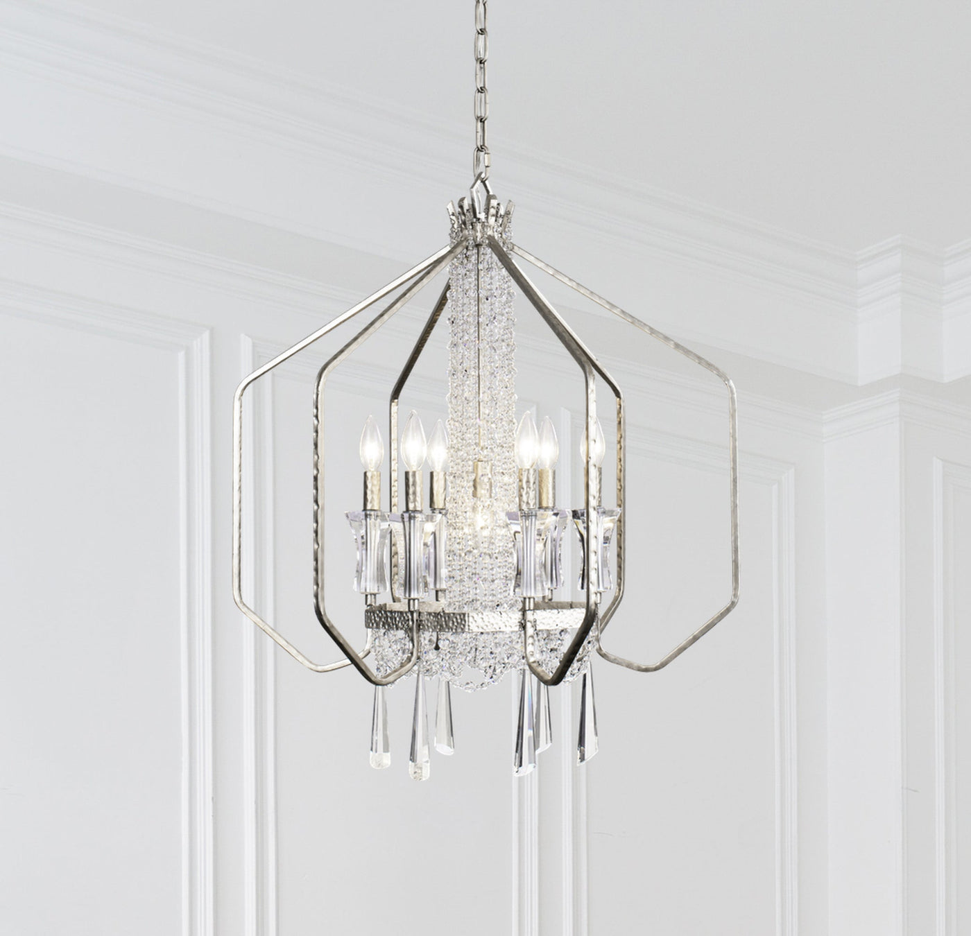 Barcelona 4 Light Crystal Pendant