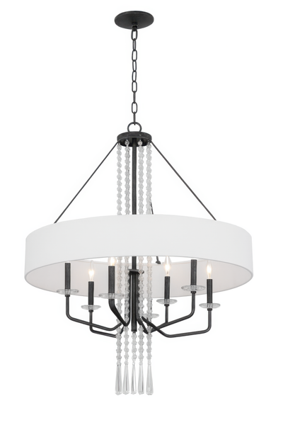 Barcelona 9 Light Pendant w/Shade