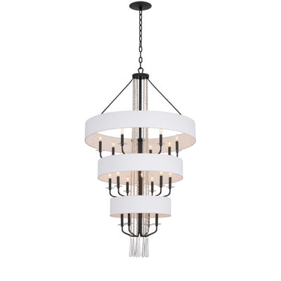 Barcelona 15 Light Pendant w/Shade