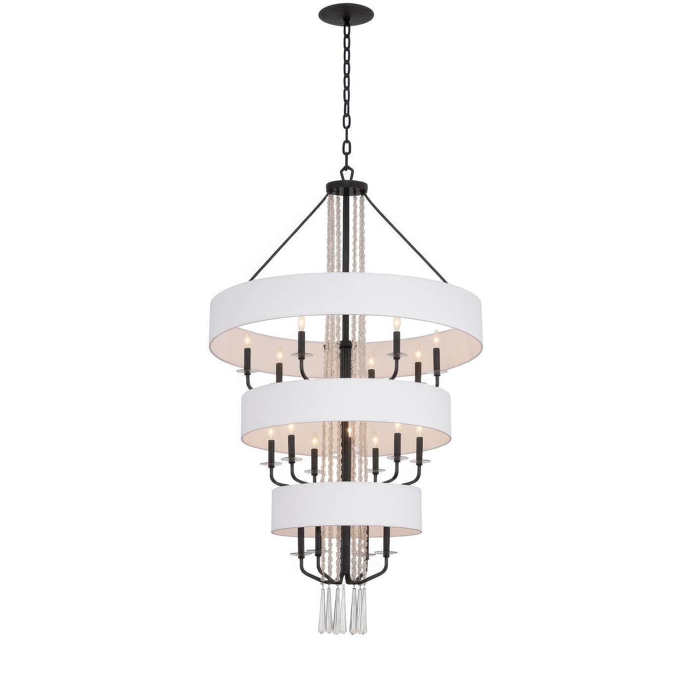 Barcelona 15 Light Pendant w/Shade