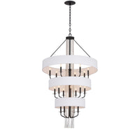 Barcelona 15 Light Pendant w/Shade