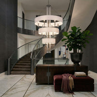 Barcelona 15 Light Pendant w/Shade