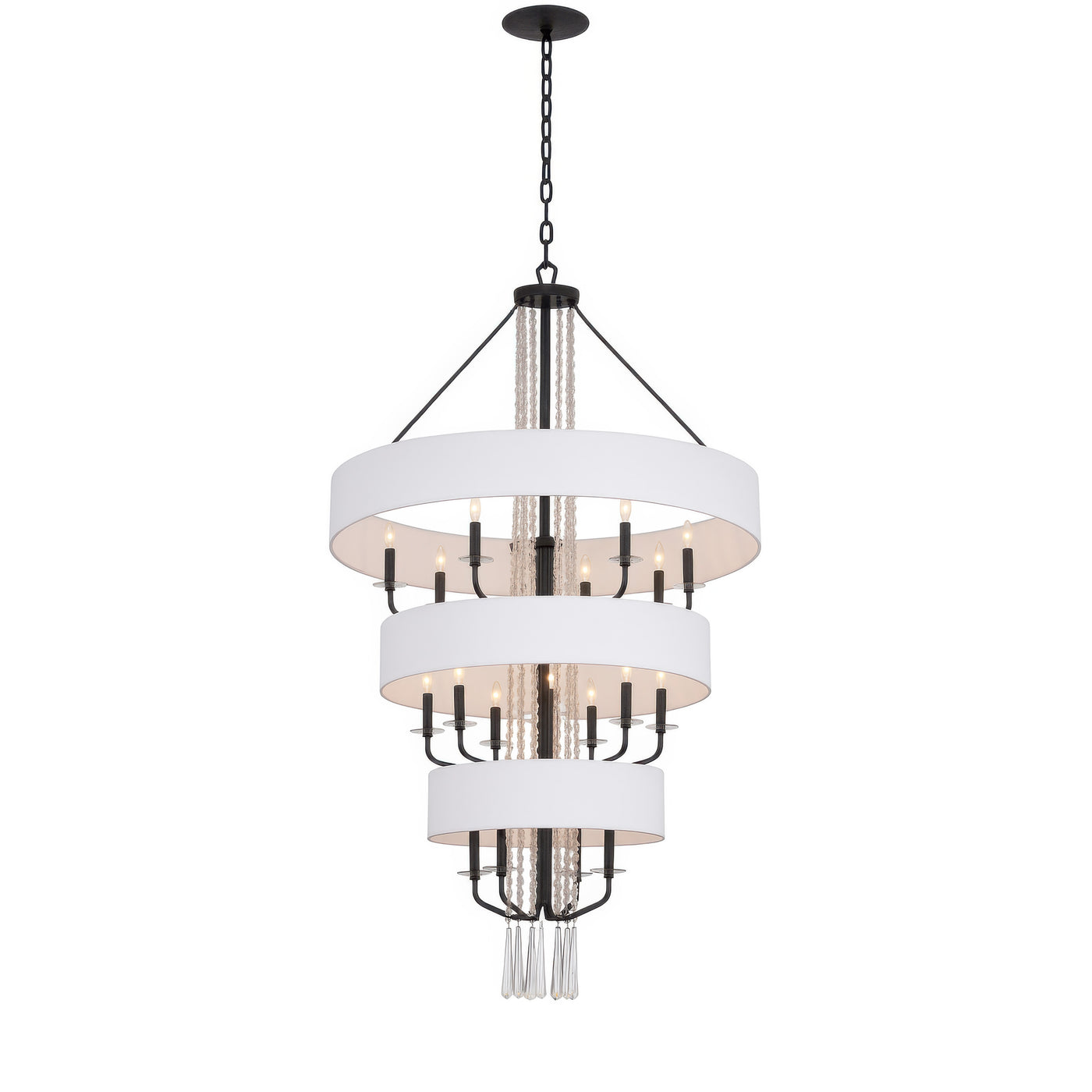 Barcelona 15 Light Pendant w/Shade