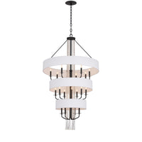 Barcelona 15 Light Pendant w/Shade