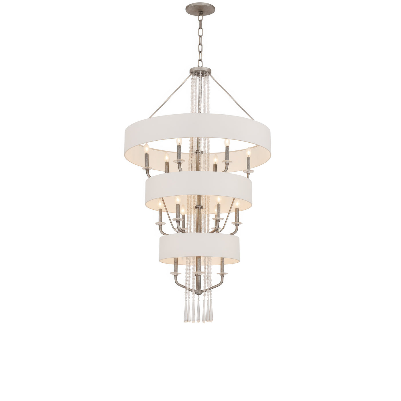 Barcelona 15 Light Pendant w/Shade