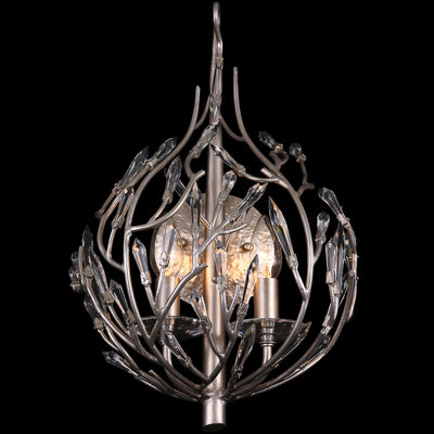 Bask 2 Light Crystal Wall Sconce