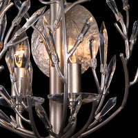 Bask 2 Light Crystal Wall Sconce