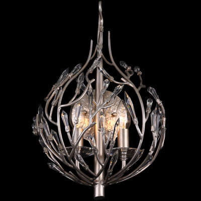 Bask 2 Light Crystal Wall Sconce