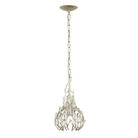Bask 1 Light Crystal Mini Pendant
