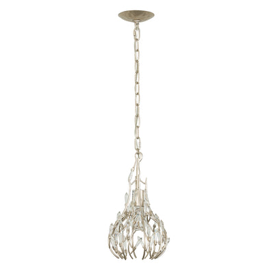 Bask 1 Light Crystal Mini Pendant
