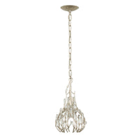 Bask 1 Light Crystal Mini Pendant