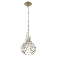 Bask 1 Light Crystal Mini Pendant
