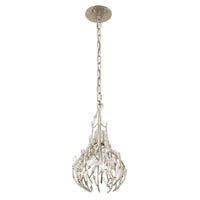 Bask 1 Light Crystal Mini Pendant