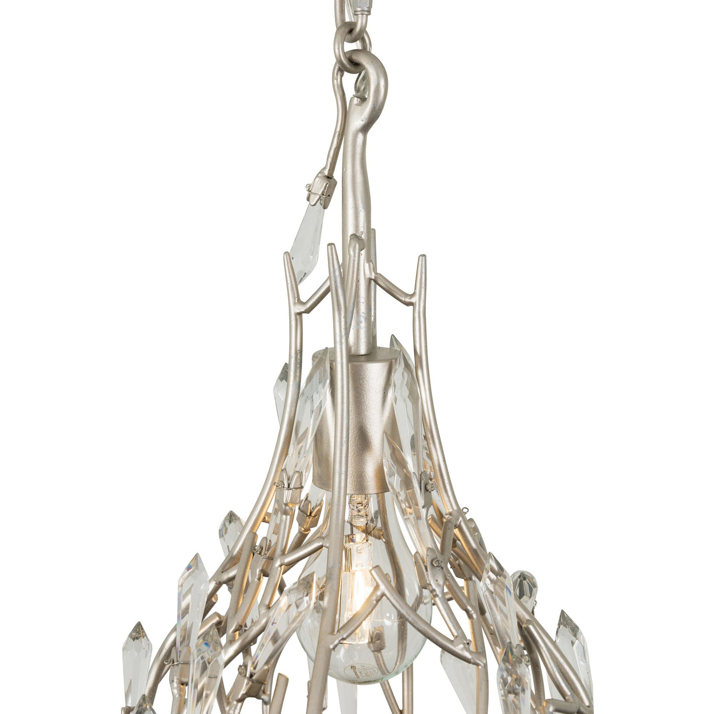 Bask 1 Light Crystal Mini Pendant