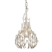 Bask 1 Light Crystal Mini Pendant