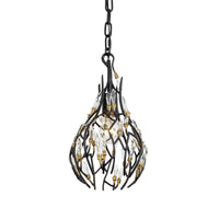 Bask 1 Light Crystal Mini Pendant