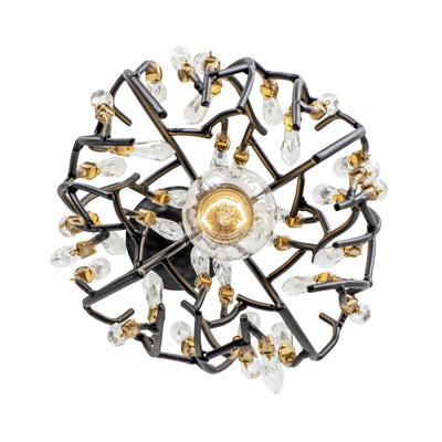Bask 1 Light Crystal Mini Pendant