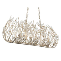 Bask 6 Light Crystal Linear Pendant