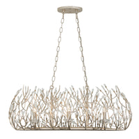 Bask 6 Light Crystal Linear Pendant
