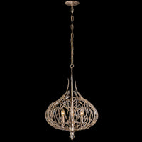 Bask 3 Light Crystal Pendant