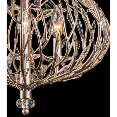 Bask 3 Light Crystal Pendant