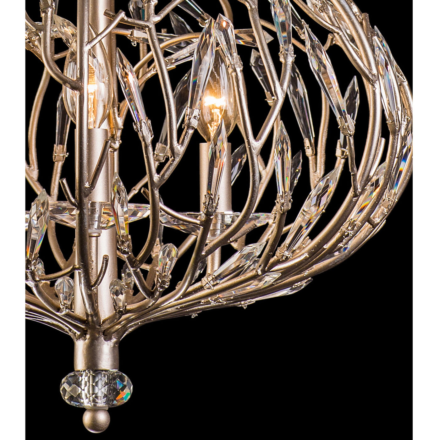 Bask 3 Light Crystal Pendant