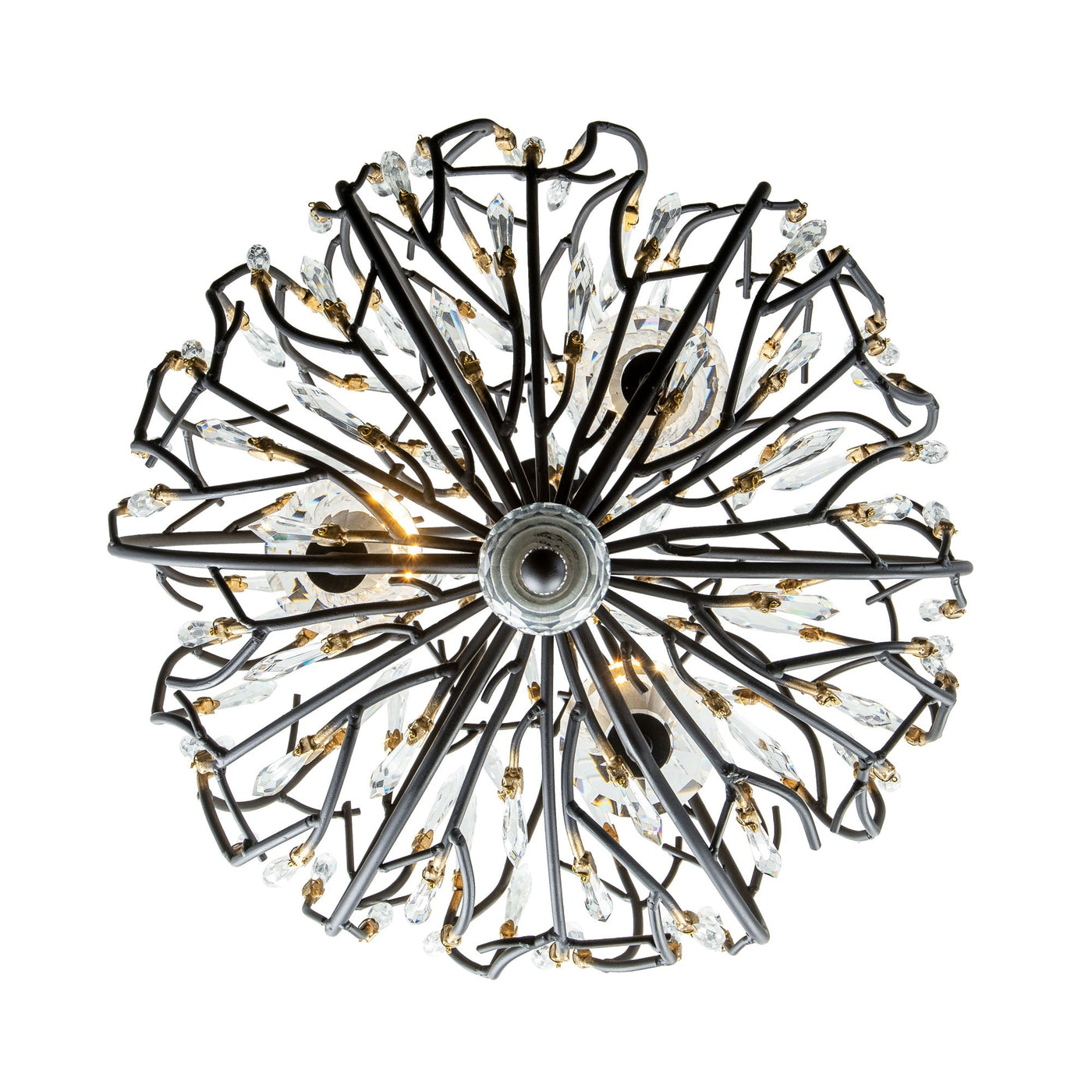 Bask 3 Light Crystal Pendant