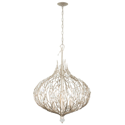 Bask 6 Light Crystal Pendant