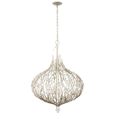 Bask 6 Light Crystal Pendant