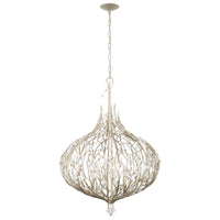 Bask 6 Light Crystal Pendant
