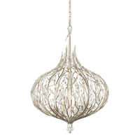 Bask 6 Light Crystal Pendant