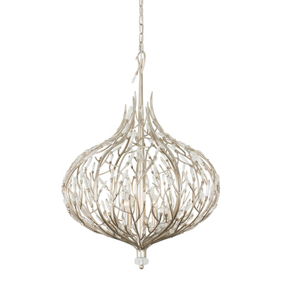 Bask 6 Light Crystal Pendant