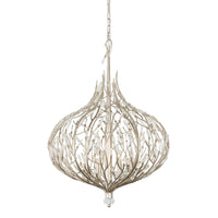 Bask 6 Light Crystal Pendant