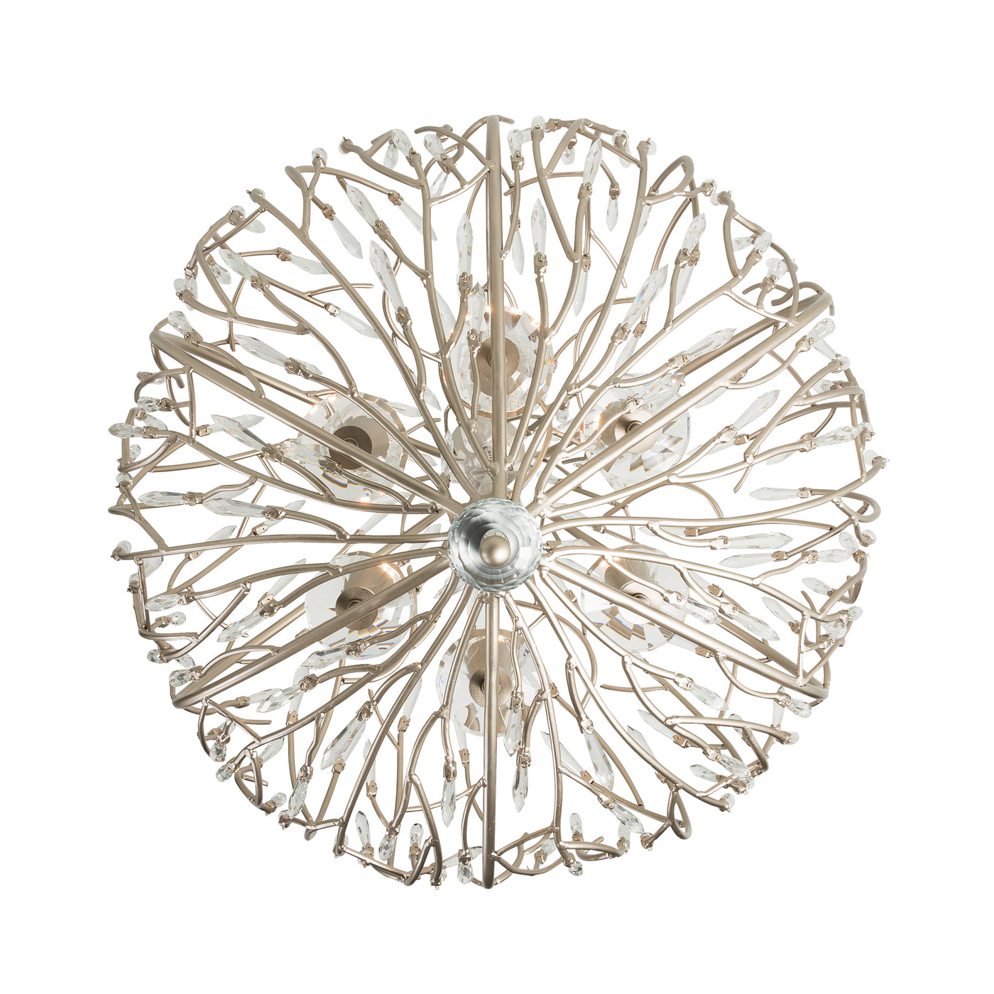 Bask 6 Light Crystal Pendant