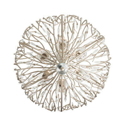 Bask 6 Light Crystal Pendant